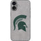 Michigan State University Grey Spartans Logo iPhone 16 Plus Skin